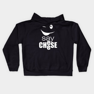 Say cheese Kids Hoodie